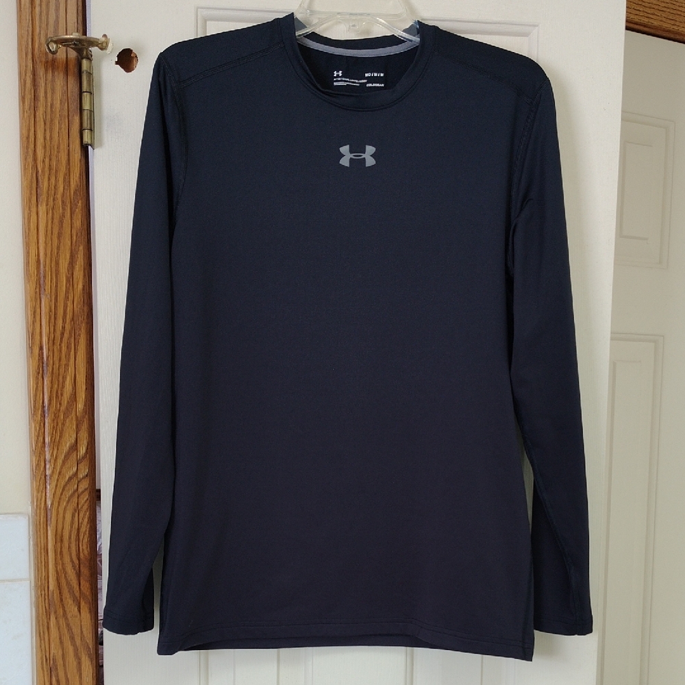 Under Armour Men's Dark Gray Long Sleeve Tee